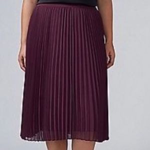 Lane Bryant Pleated skirt